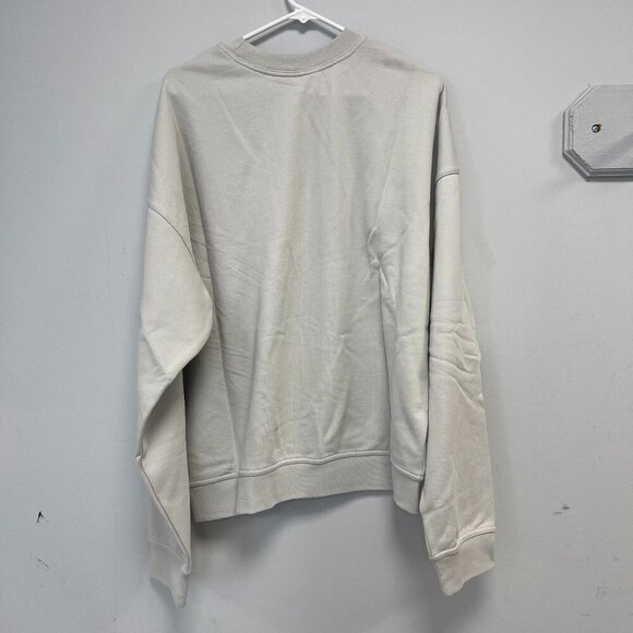 Mitchell & Ness Branded Script Crewneck, Light Grey - Large - NWT - Picture 2 of 5